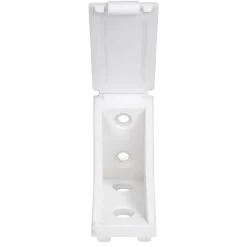 12 tak'ecker plastique blanc 40 x 40 mm^Diall New