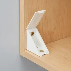 12 tak'ecker plastique blanc 40 x 40 mm^Diall New