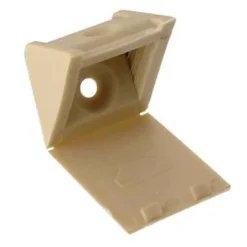 4 Taquets équerre pin L. 23 x H. 23 x P. 24 mm-Diall Clearance