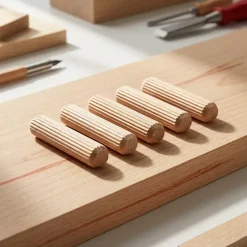 100 tourillons hêtre ø6 mm Bois^Diall Discount