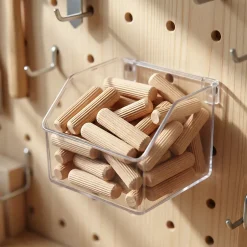 25 tourillons striés Hêtre ø8 mm x L. 40 mm^Diall Clearance