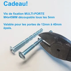 6 Un. poignées de meuble en rouille noir pour tiroir - diamètre 30MM^Nesu Best