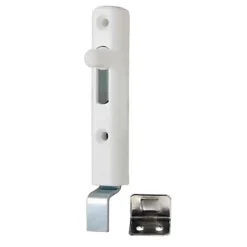 2 Verrous armoire Droit l. 40 mm x H. 70 mm x EP. 9 mm-Diall Online