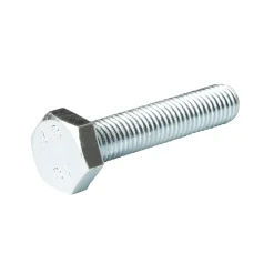 100 vis à métaux tête hexagonale zingué 10 x 50 mm-Diall