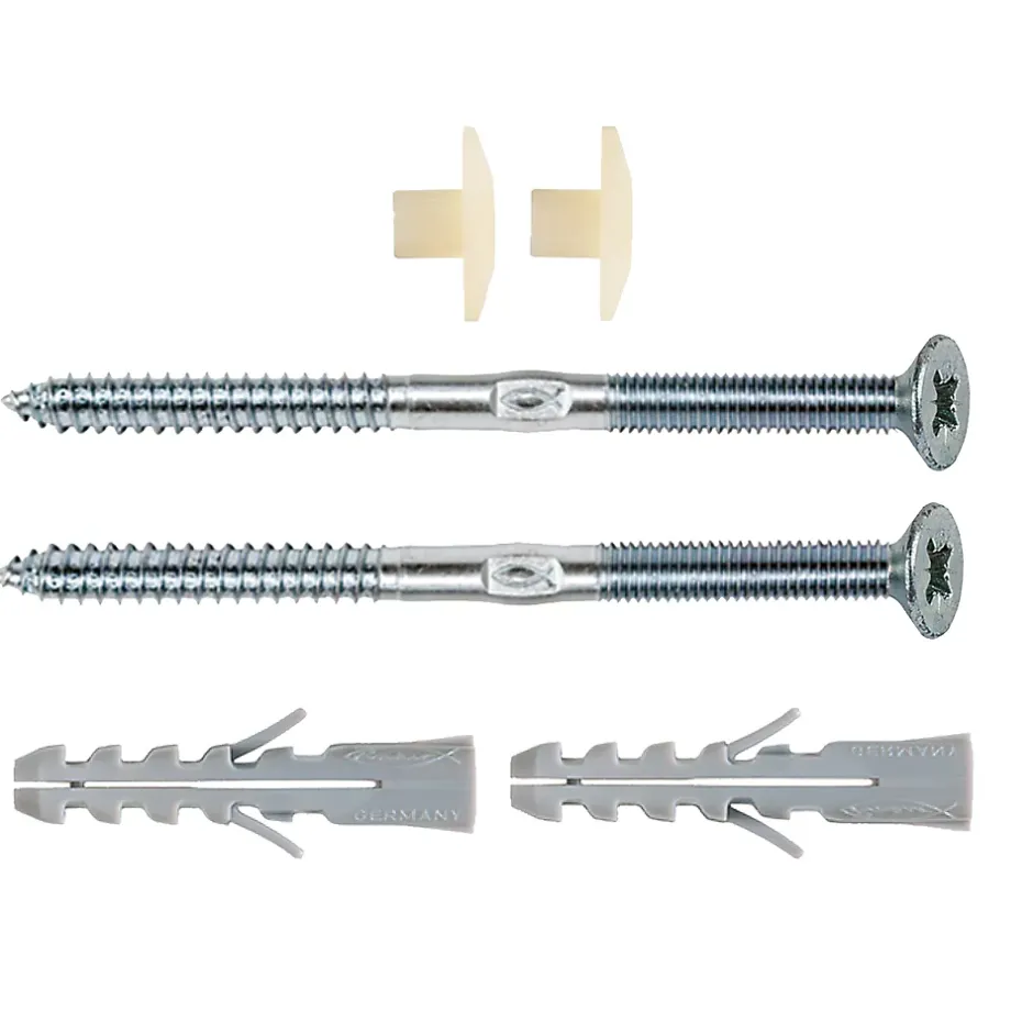 2 vis de fixation lavabo/plaques de plâtre 8x110mm-Fischer Clearance