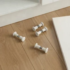 4 vis liaison plastique/acier blanc M6 Ø8 x L.15 x Ep.30 mm^Diall Online