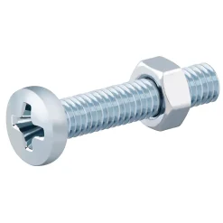 20 vis métaux acier zingué 3 x 20 mm^Diall New