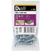 20 vis métaux acier zingué 5 x 20 mm^Diall New