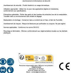 200 Vis Métaux Tête Cylindrique 6 Pans Creux CHC 8 x 20 mm - DIN 912 - Polyamide -^D-Work Best