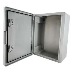 Abs403017 Coffret Abs étanche Ip54 400x300x170 Porte Opaque - Avec Plaque De Montage^Ide Discount