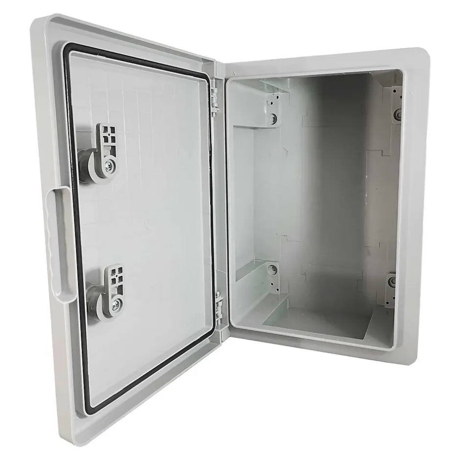 Abs352515 Coffret Abs étanche Ip65 350x250x150 Porte Opaque - Avec Plaque De Montage-Ide Outlet