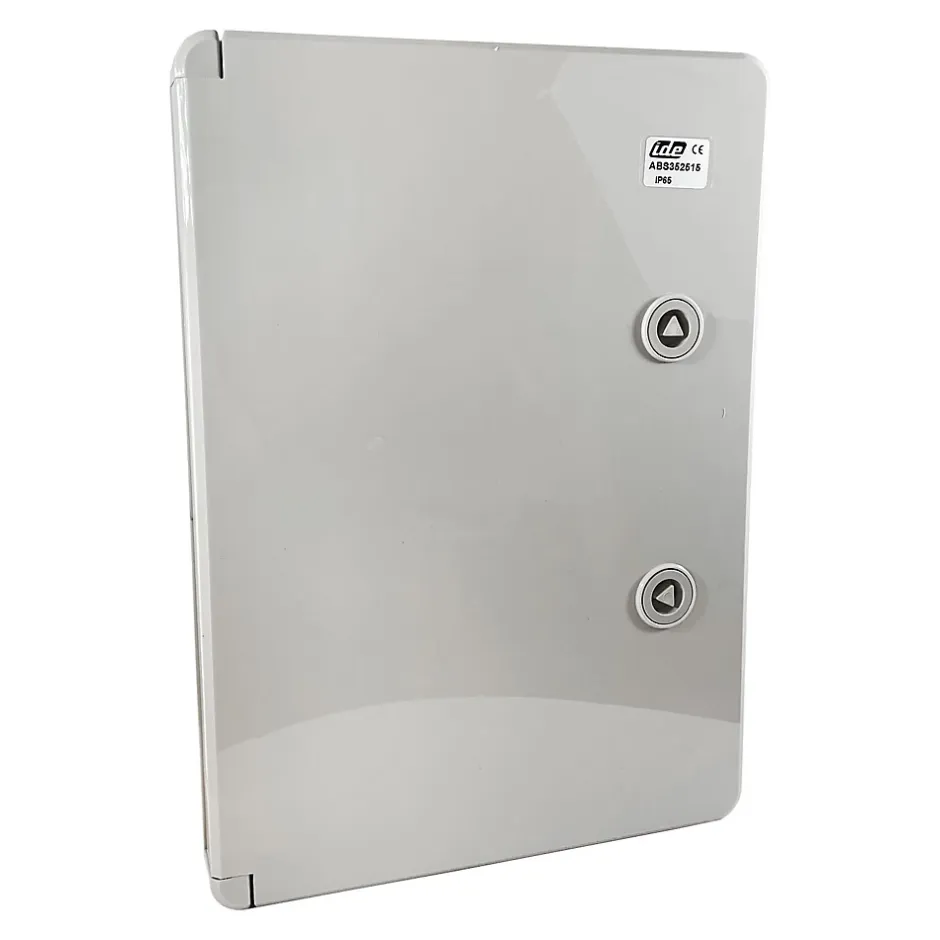 Abs352515 Coffret Abs étanche Ip65 350x250x150 Porte Opaque - Avec Plaque De Montage-Ide Outlet