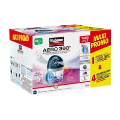 Absorbeur d'humidité Aero 360° 20m² + 4 recharges lavande^Rubson New