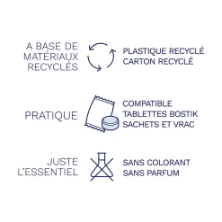 Absorbeur d'humidité avec 2 tablettes de 250 g Respire pour surface de 25 m²-Bostik
