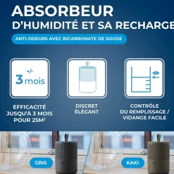 Absorbeur d'humidité compact 25m² + 1 tablette 500g^Starwax Clearance