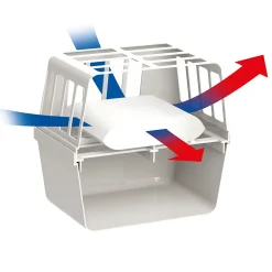 Absorbeur d'humidité 20m² + 1 recharge sachet 500g^ Clearance