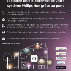 Accessoire pour maison connectée IP42 blanc^Philips Hue