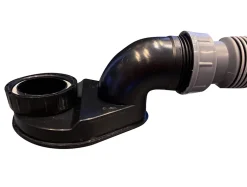 Accessoire Siphon extra plat + flexible 80x8x6cm, by-Spalina Sale