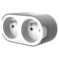 Adaptateur biplite blanche 16A-Jacobsen Hot