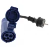 Adaptateur caravane femelle CEE17 en mâle 16A-Zenitech Outlet