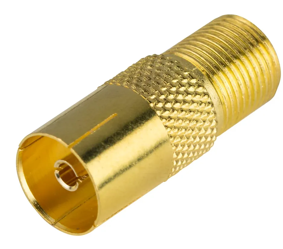 Adaptateur femelle Type F / Femelle ø9.5 mmBlyss, Or-Diall Best