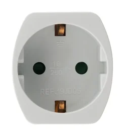 Adaptateur prise voyage Allemagne vers France - Schuko -^Zenitech Discount