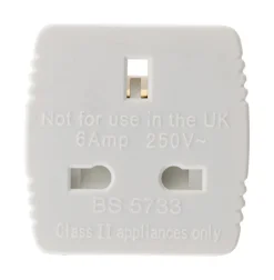 Adaptateur prise voyage France vers UK -^Zenitech Best