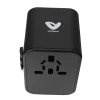 Adaptateur prise voyage universel - 5 ports USB -^Voltman Discount