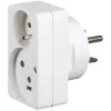 Adaptateur 2P+T fiche 16A + fiche 20A vers socle 32A^Legrand