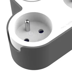 Adaptateur triplite + 2 USB blanche 16A^Jacobsen Discount