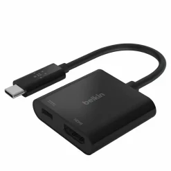 Adaptateur USBC vers HDMI 60W PD noir-Belkin Sale