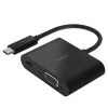 Adaptateur USBC vers VGA 60W PD noir-Belkin Outlet