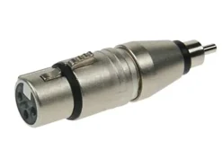 Adaptateur XLR femelle RCA mâle^Neutrik Clearance