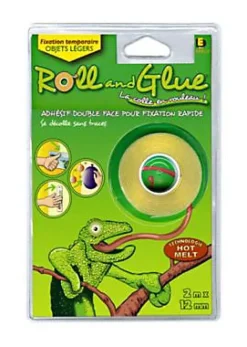 Adhésif double face pour fixation rapide roll & glue^Erels Online