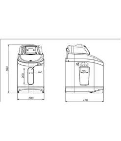 Adoucisseur MELITE 12.5L avec Accessoires + Mise en Service Gratuite^Apic Outlet