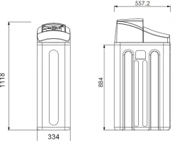 Adoucisseur Pericles 34L 8 personnes (mise en service incluse)^Apic Clearance