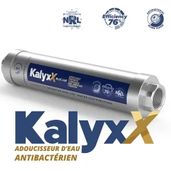 Adoucisseur d'eau Anticalcaire Antibactérien innovant IPS Kalyxx BlueLine G3/4 