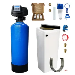 Adoucisseur D'eau Bi Bloc 20l Fleck 5600 Sxt Complet Avec Accessoires^Toodo Hot