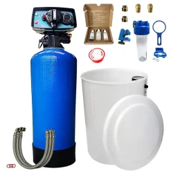 Adoucisseur D'eau Bi Bloc 50l Fleck 5600 Volumétrique Mécanique Complet Avec Accessoires^Toodo Best