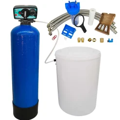Adoucisseur D'eau Bi Bloc 50l Fleck 5600 Volumétrique Mécanique Complet Avec Accessoires^Toodo Best