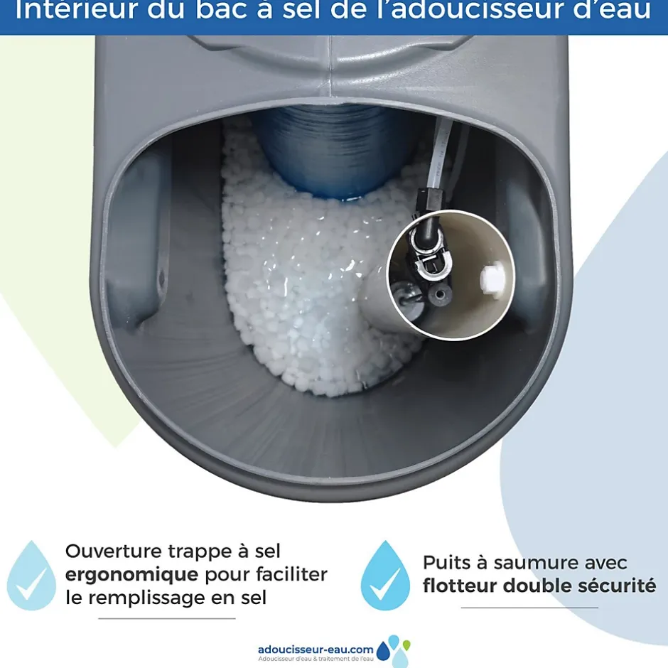 Adoucisseur D'eau 25l Fleck 5600 Sxt Complet Avec Accessoires-Toodo Sale