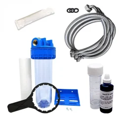 Adoucisseur D'eau 20l Vanne Fleck 5600 Mv Complet Bac Blanc - Kit Essentiel-Toodo Discount