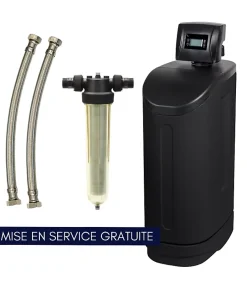 Adoucisseur d'eau PHOCION 34L gros débit avec Accessoires + Mise en Service Gratuite-Apic