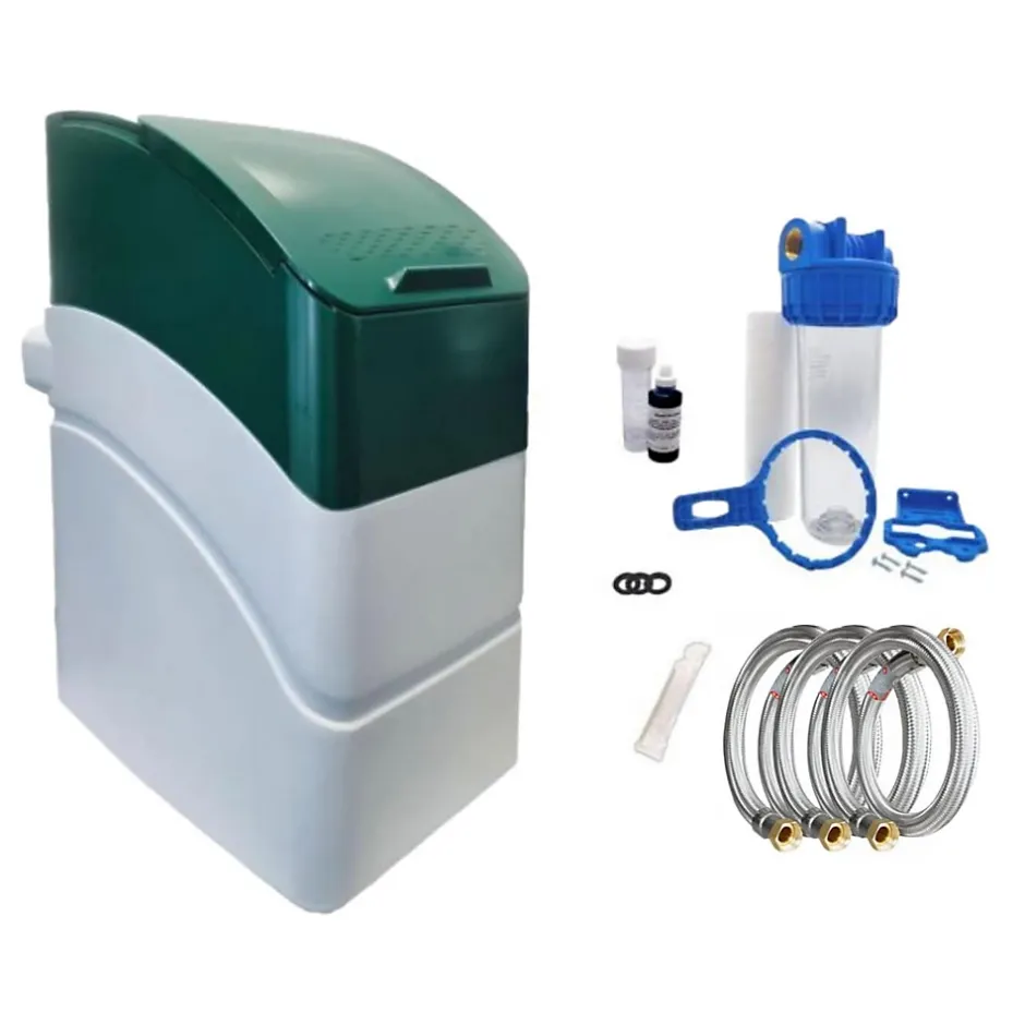 Adoucisseur D'eau Sans électricité Kube 17l Vanne Volumétrique Mécanique - Complet Avec Accessoires-Toodo New