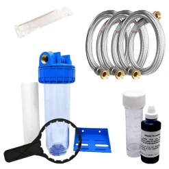 Adoucisseur D'eau Sans électricité Kube 8l Vanne Volumétrique Mécanique - Complet Avec Accessoires-Toodo