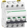 A9f75425 - Disjoncteur Courbe D Tétrapolaire 25a - 4p - 10ka - à Vis - Acti9 Ic60n^Schneider Electric New