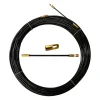 Aiguille tire-fils en nylon noir diamètre 4 mm, 5 mètres, avec terminaux interchangeables-Velamp Best