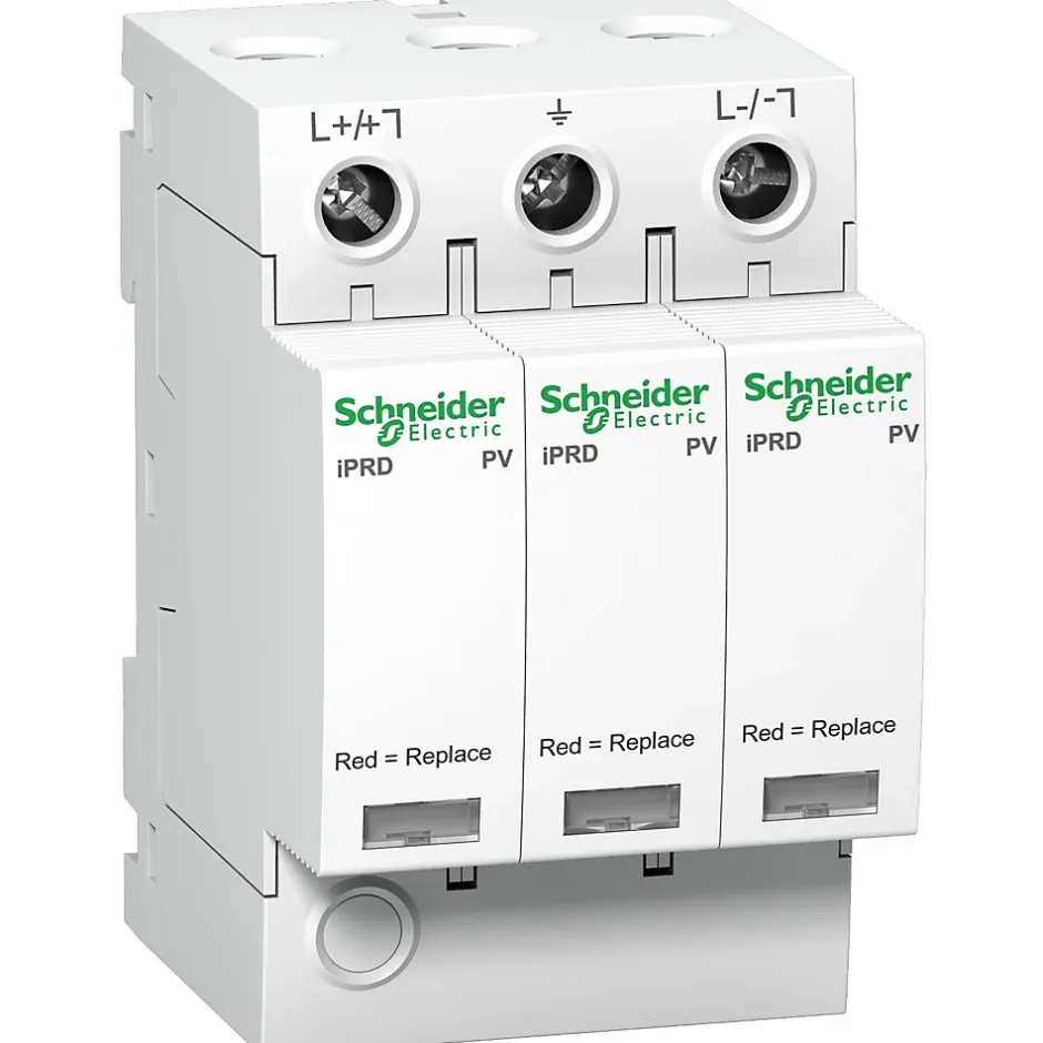 A9l40271 Schneider - Parafoudre Photovoltaïque 800v Bipolaire De Type 2 Iprd-dc40r - 40ka - Report De Signalisation^Schneider Electric Best