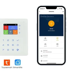 Alarme maison connectée 4G wifi et gsm amazone - - kit2-Lifebox Clearance