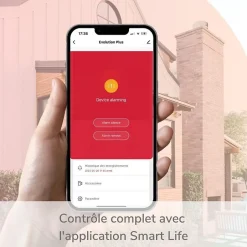 Alarme maison sans fil gsm 4G et 3 caméras wifi kit ip3^Lifebox Best